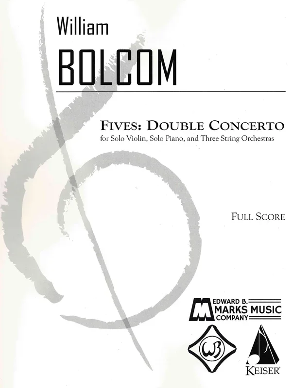 Bolcom: Fives: Double Concerto for Violin & Piano