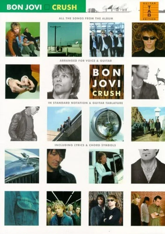 Bon Jovi – Crush Guitar TAB (Softcover Book)