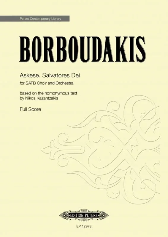 Borboudakis – Askese Salvatores Dei Orchestra Score (Pod) Score