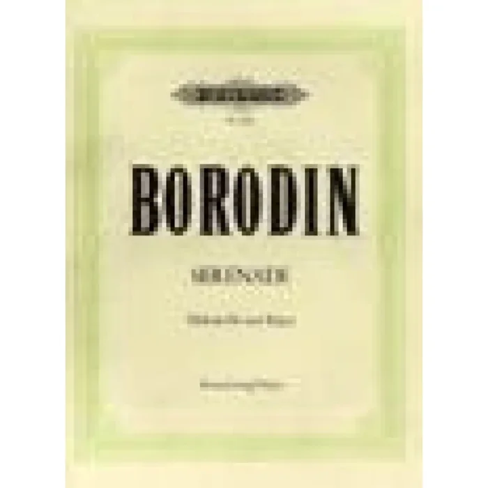 Borodin, Alexander – Serenade in G, Cello & Piano