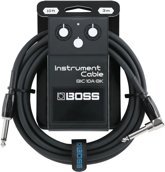 BOSS Instrument Cable 10ft/3m, AS Black