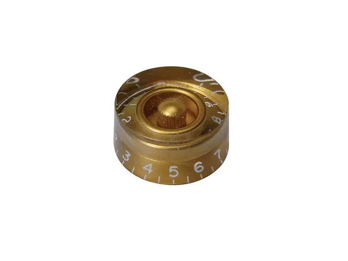 Boston (KG-114) Transparent Gold SG / LP Speed Knob / Hatbox – Inch