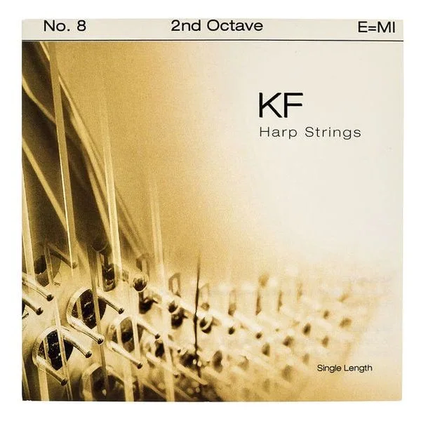 Bow Brand KF 2nd E Harp String No.8