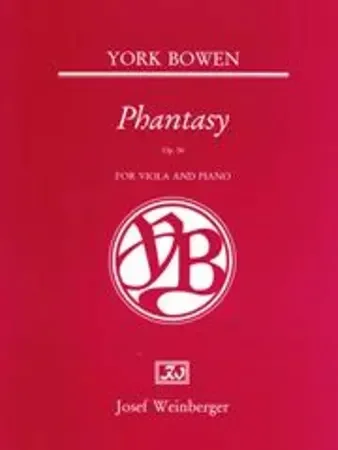 Bowen : Phantasy: Op.54: Viola & Piano (Weinberger)