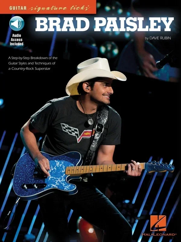 Brad Paisley Guitar Signature Licks Book/CD (Softcover Book/CD)