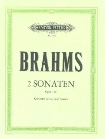 Brahms 2 Sonaten Opus 120 (for Viola and Piano)