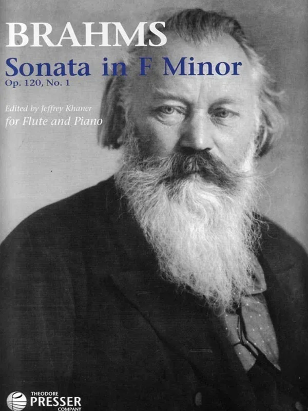 Brahms – Sonata F Min Op 120 No 1 Flute/Piano Ed Khaner (Softcover Book)