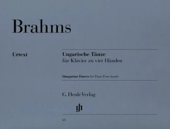 Brahms : Hungarian Dance: Piano Four-hands (Henle)