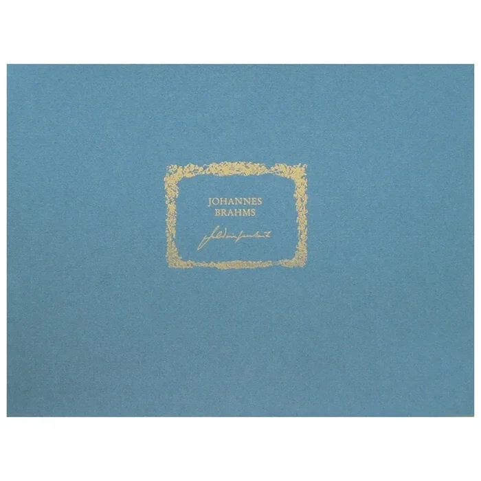 Brahms, Johannes – Feldeinsamkeit – Ich ruhe still im hohen grünen Gras op. 86/2