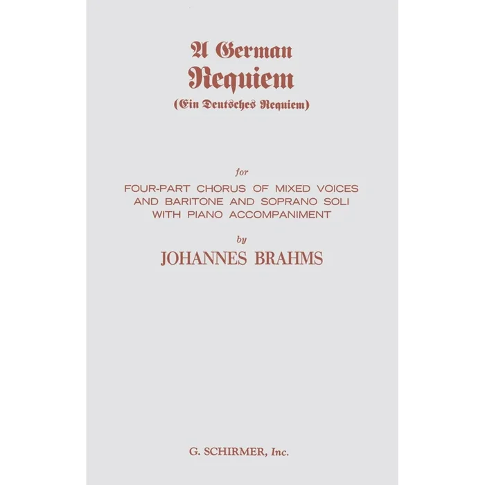 Brahms, Johannes – Requiem
