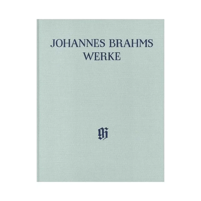 Brahms, Johannes – Songs with Piano accompaniment op. 103–121