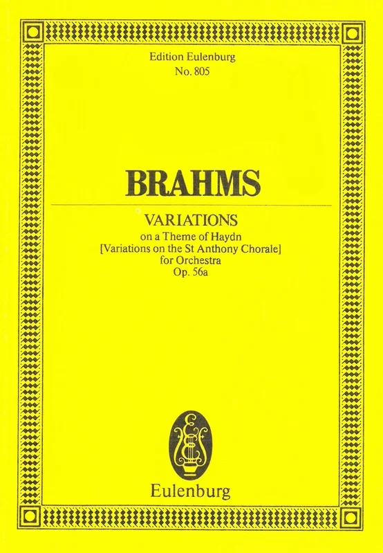 Brahms: Variations on a Theme of Haydn, Op. 56a