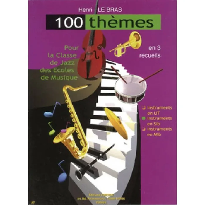 Bras, Henri Le – Thèmes pour classe de jazz (100) Vol.2