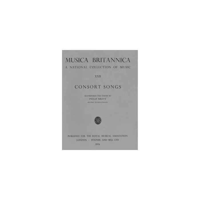 Brett, Philip (ed) – Consort Songs