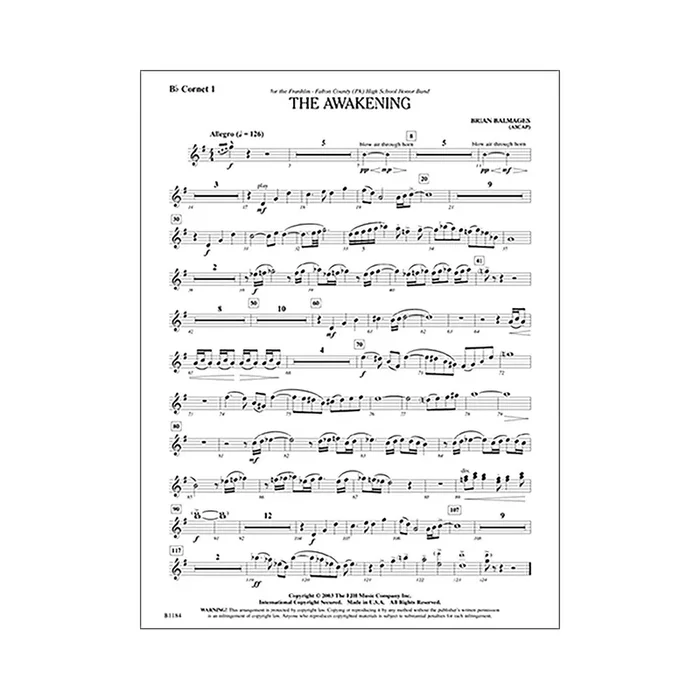 Brian Balmages – The Awakening