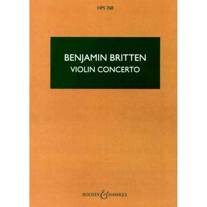Britten, Benjamin – Violin Concerto op. 15 HPS 768