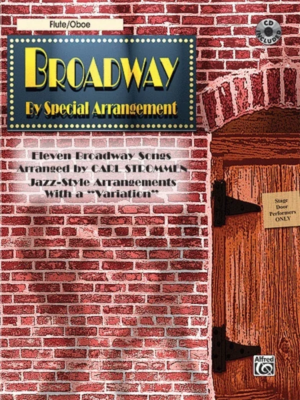 Broadway By Special Arrangement Book/CD Flute/Oboe
