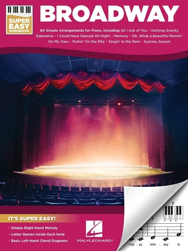Broadway Super Easy Songbook (Softcover Book)