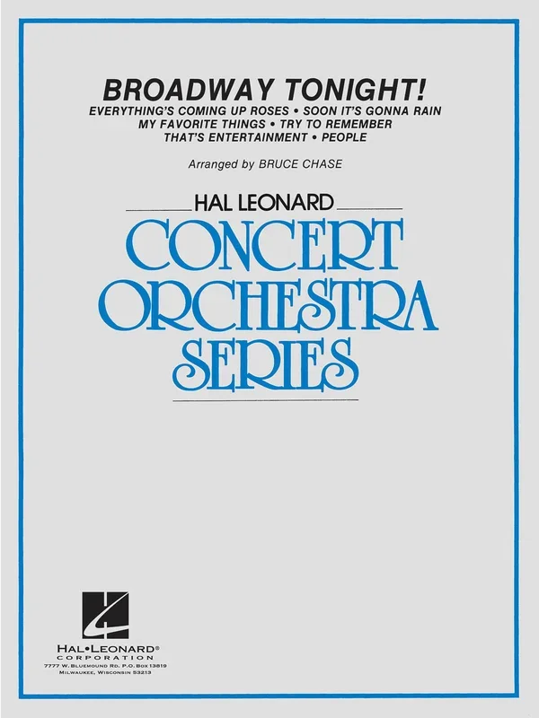 Broadway Tonight: Full Orchestra