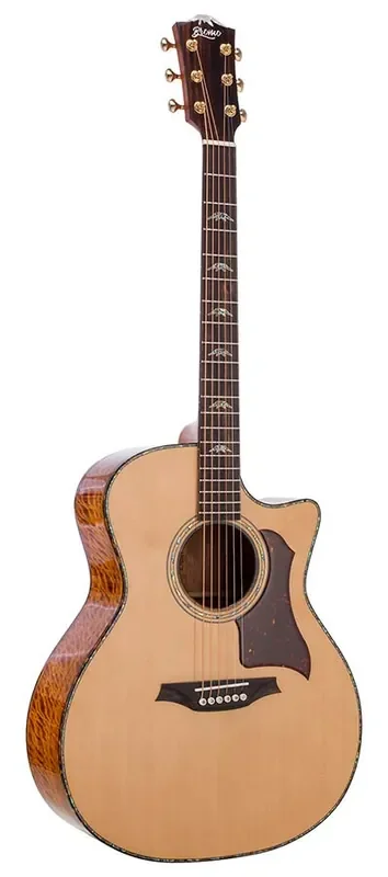 Bromo BAN2CE Grand Auditorium Cutaway Electro Acoustic Guitar