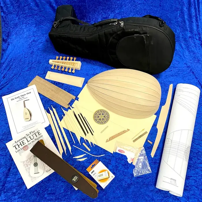 Bronze Lute Kit Bundle – EMS Heritage 6 Course Renaissance Lute Kit