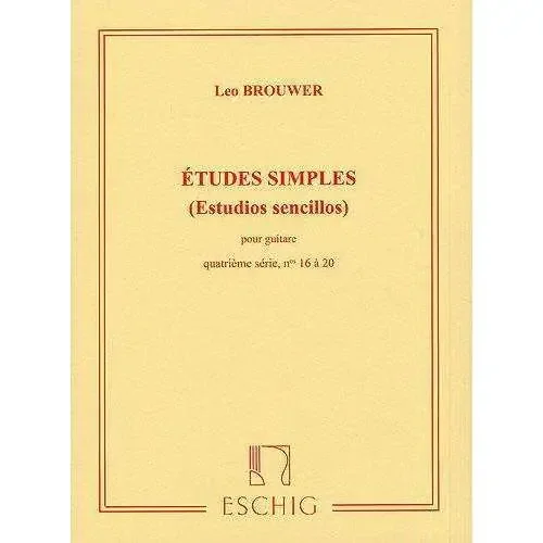 Brouwer Simple Etudes