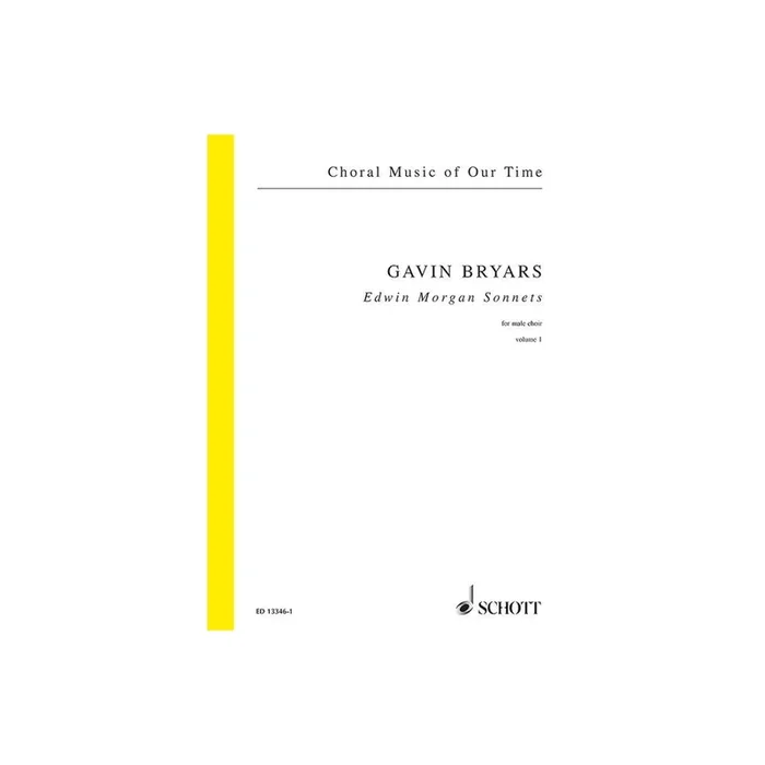 Bryars, Gavin – Edwin Morgan Sonnets Vol. 1