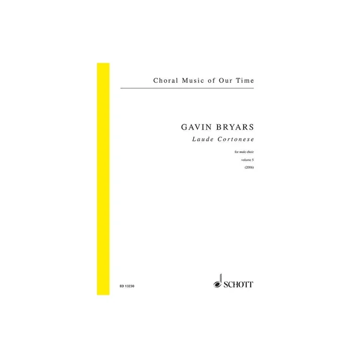 Bryars, Gavin – Laude Cortonese Vol. 5