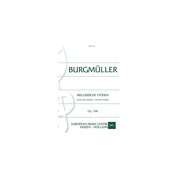 Burgmüller, Friedrich – Etudes Op. 100