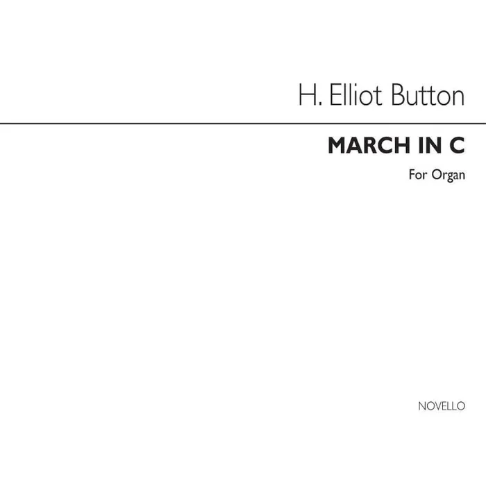 Button, H. Elliot – March In C Organ
