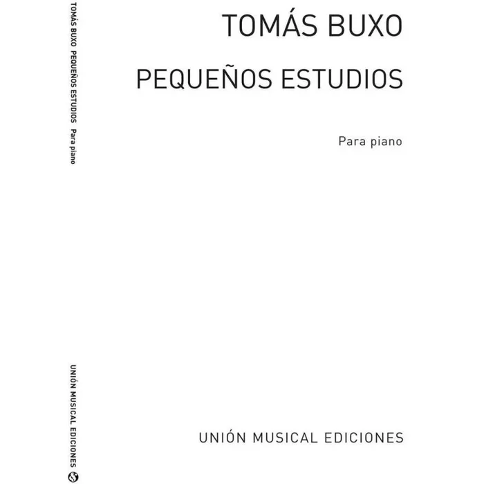 Buxo, Tomas – Pequenos Estudios Para Piano