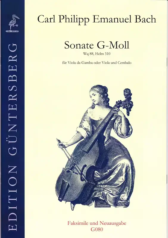 C. P. E. Bach Sonata in G Minor for Viola da Gamba and Harpsichord
