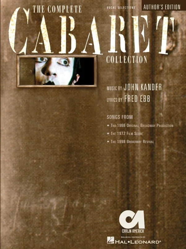 Cabaret Complete Vocal Selections (Softcover Book)