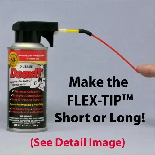 CAIG DeoxIT Flex Tip – Flexible Extension for Perfect-Straw, CL-EXT-PS2