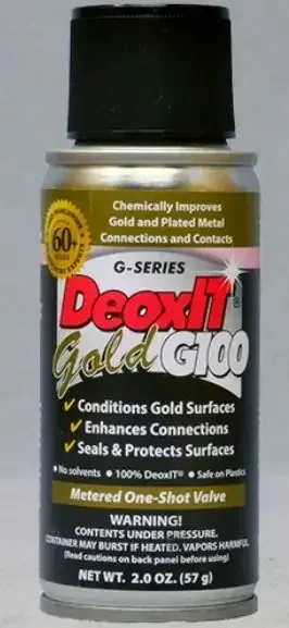 CAIG DeoxIT® Gold, G100S-2 (Metered One-Shot Spray)