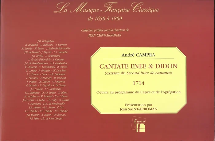 Campra Cantata Enee & Didon (1714)