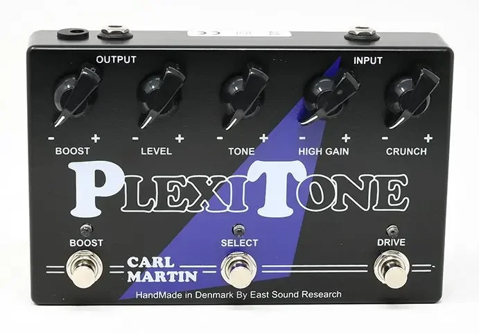 Carl Martin PlexiTone 2-channel Overdrive & Booster Guitar Pedal