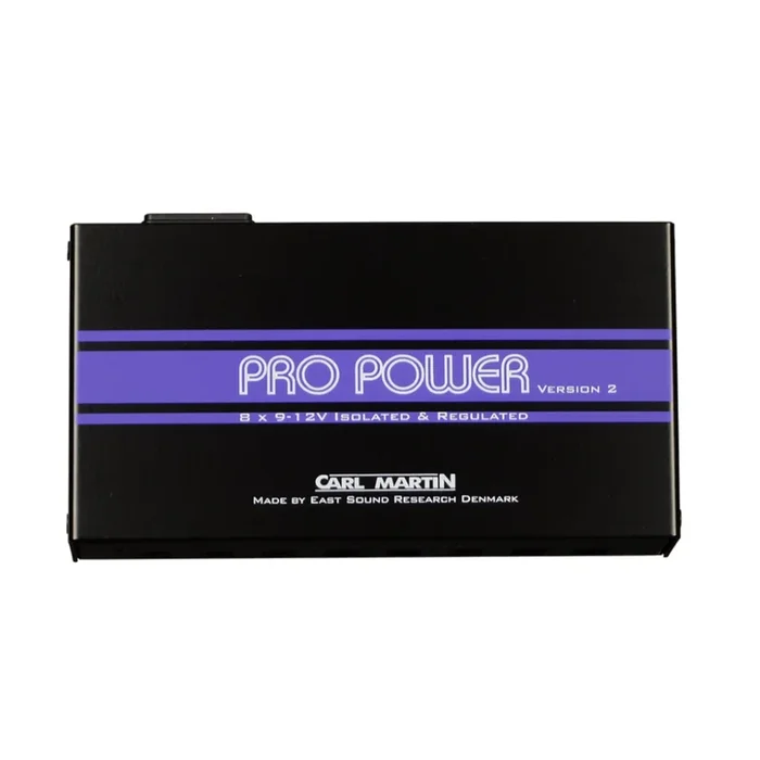 Carl Martin Pro Power v2 Isolated Pedal Board Power Supply with Worldwide Voltage Support