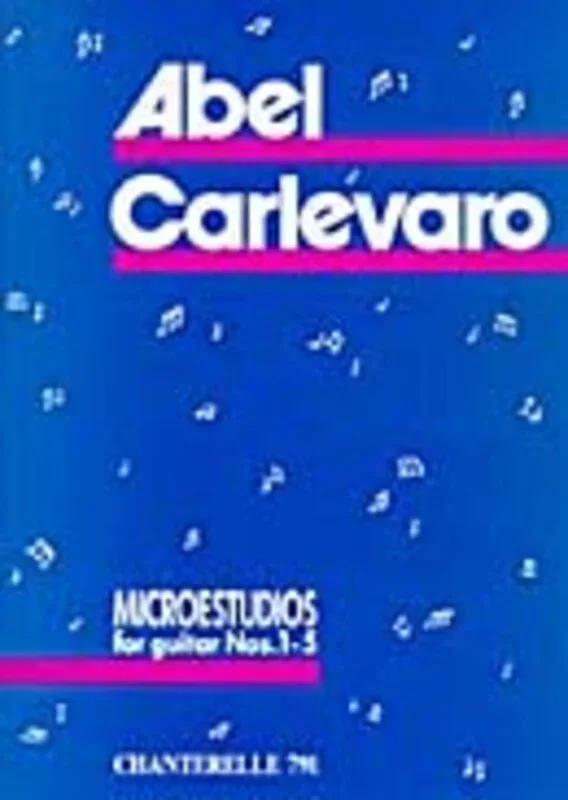 Carlevaro – Microestudios Nos 1-5 Guitar (Softcover Book)