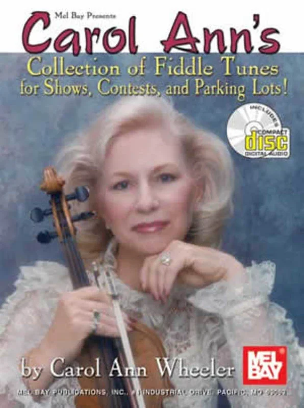 Carol Anns Collection Of Fiddle Tunes Book/CD Book