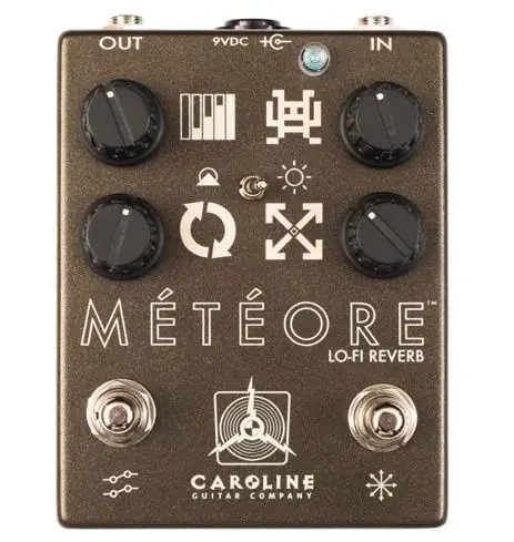 Caroline Meteore Reverb Pedal – Atmospheric, Analog-Style Ambience