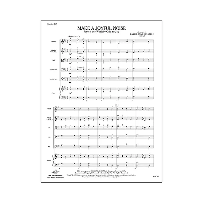 Carrie Lane Gruselle – Make A Joyful Noise