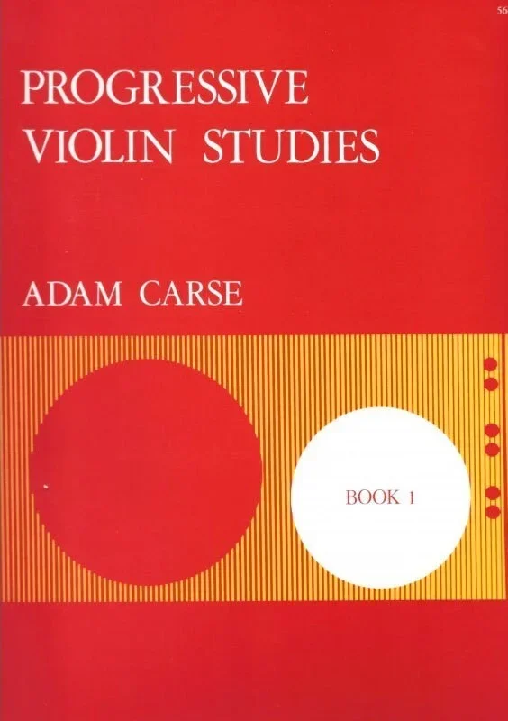 Carse – Progressive Violin Studies Book 1 (Softcover Book)