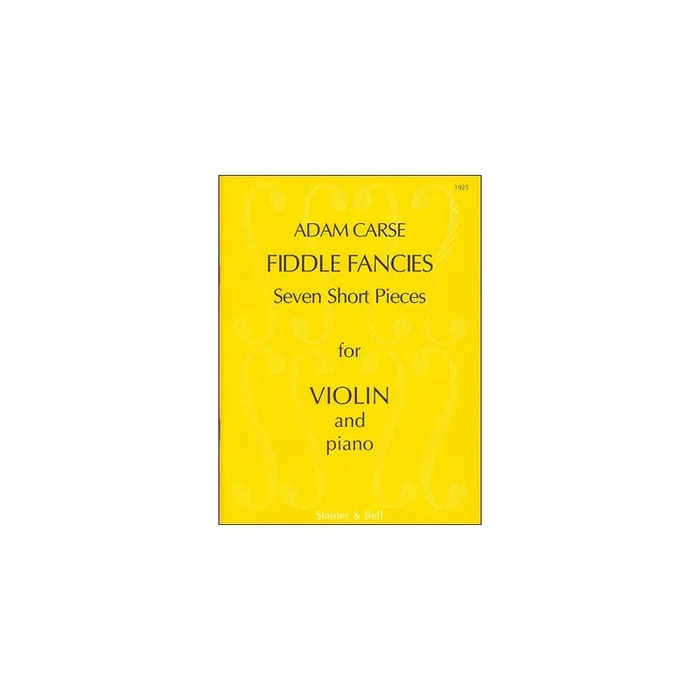 Carse, Adam – Fiddle Fancies: Violin part and Piano part