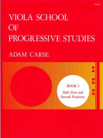 Carse : Viola School Of Progressive Studies Book 3 (Stainer & Bell)