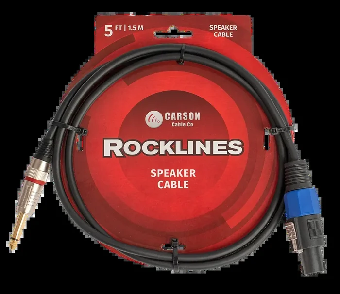 Carson Cable Co Carson Rocklines 5ft Speaker Cable Speakon