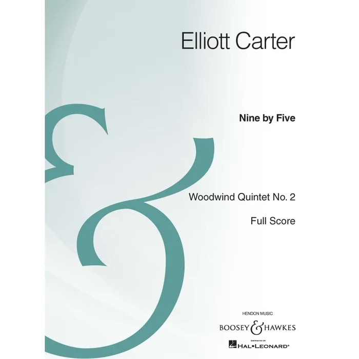 Carter, Elliott – Nine by Five
