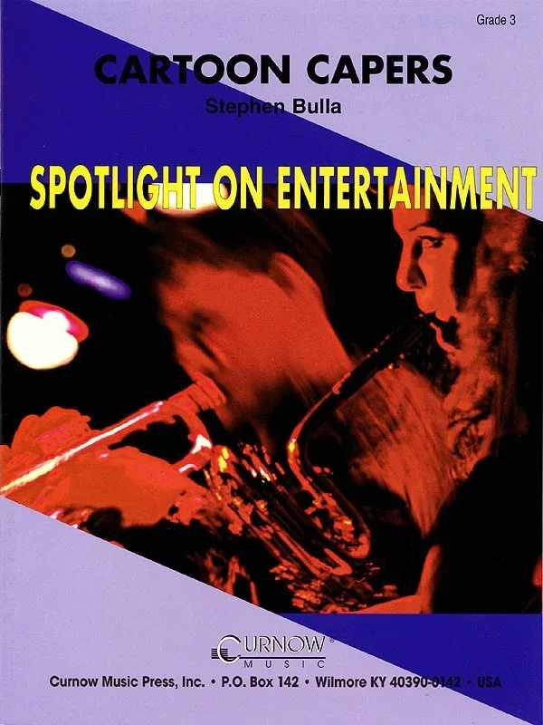 Cartoon Capers Concert Band Gr 3 Crcb3 (Music Score/Parts)