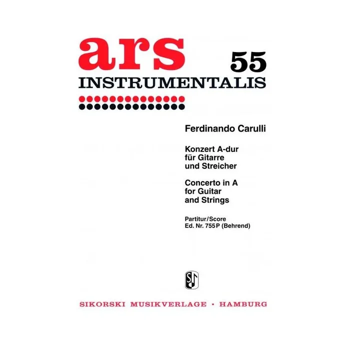 Carulli, Ferdinando – Konzert