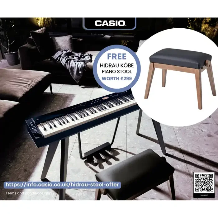 Casio Privia PXS7000BK Black Digital Piano with FREE Hidrau Stool worth 299